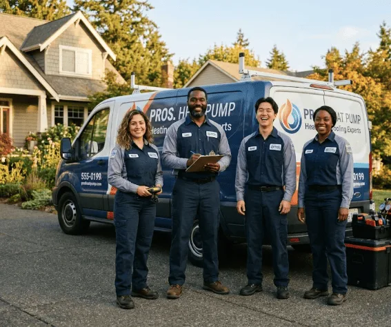 Heat Pump Installation company in Hustle, VA